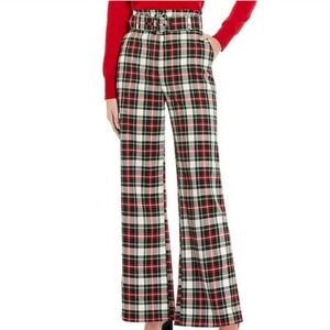 Alex Marie Rebecca Plaid Tartan Time Pants - size 6 (NWT!)